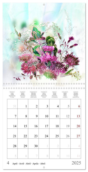 Enchanting wildflowers (CALVENDO Monthly Calendar 2025)