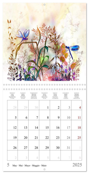 Enchanting wildflowers (CALVENDO Monthly Calendar 2025)