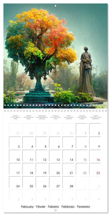 Dream Tree (CALVENDO Monthly Calendar 2025)