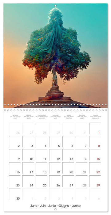 Dream Tree (CALVENDO Monthly Calendar 2025)