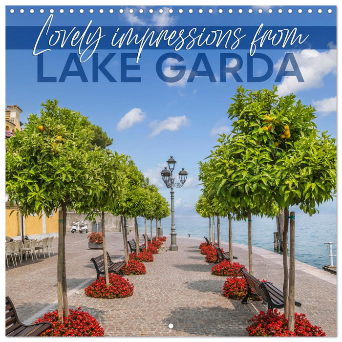 Lovely impressions from LAKE GARDA (CALVENDO Monthly Calendar 2025)