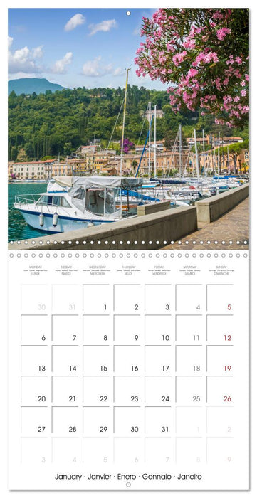 Lovely impressions from LAKE GARDA (CALVENDO Monthly Calendar 2025)