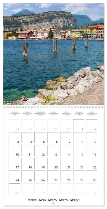 Lovely impressions from LAKE GARDA (CALVENDO Monthly Calendar 2025)