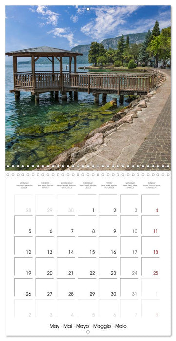 Lovely impressions from LAKE GARDA (CALVENDO Monthly Calendar 2025)