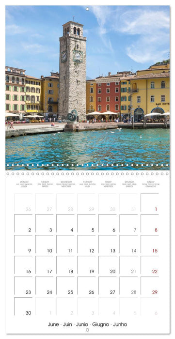 Lovely impressions from LAKE GARDA (CALVENDO Monthly Calendar 2025)