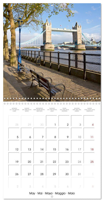 LONDON Sightseeing (CALVENDO Monthly Calendar 2025)