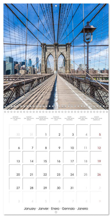 NEW YORK CITY Urban impressions (CALVENDO Monthly Calendar 2025)