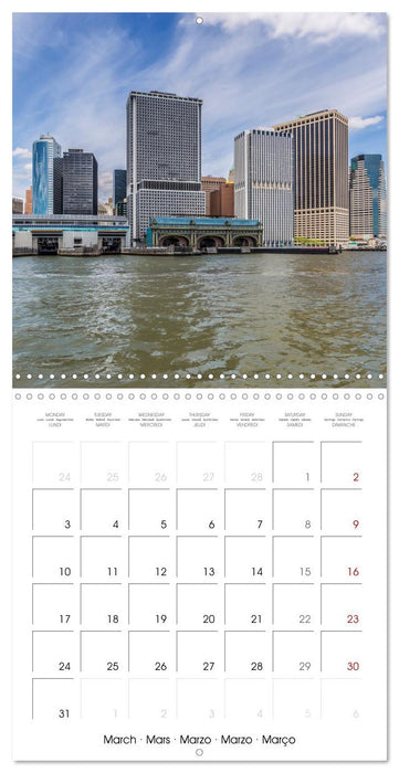 NEW YORK CITY Urban impressions (CALVENDO Monthly Calendar 2025)