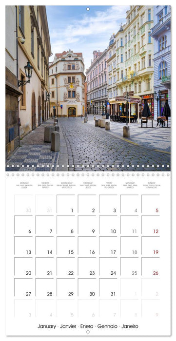 PRAGUE Highlights (CALVENDO Monthly Calendar 2025)