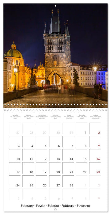 PRAGUE Highlights (CALVENDO Monthly Calendar 2025)