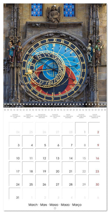 PRAGUE Highlights (CALVENDO Monthly Calendar 2025)