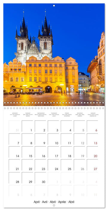 PRAGUE Highlights (CALVENDO Monthly Calendar 2025)