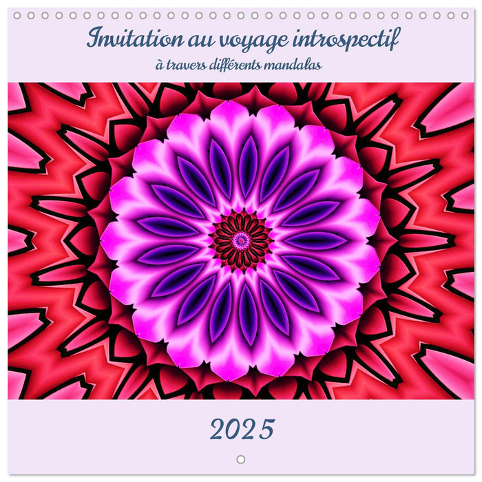 Invitation au voyage introspectif (CALVENDO Calendrier mensuel 2025)