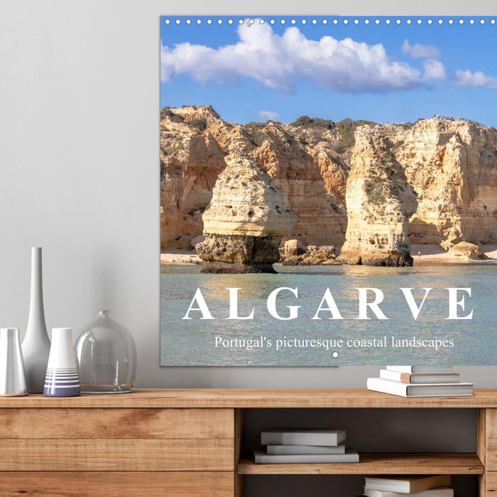 Algarve - Portugal's picturesque coastal landscapes (CALVENDO Monthly Calendar 2025)