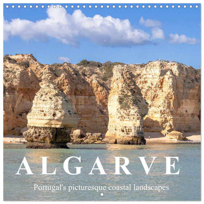 Algarve - Portugal's picturesque coastal landscapes (CALVENDO Monthly Calendar 2025)