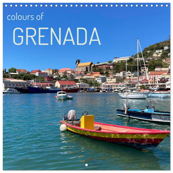 Colours of Grenada (CALVENDO Monthly Calendar 2025)