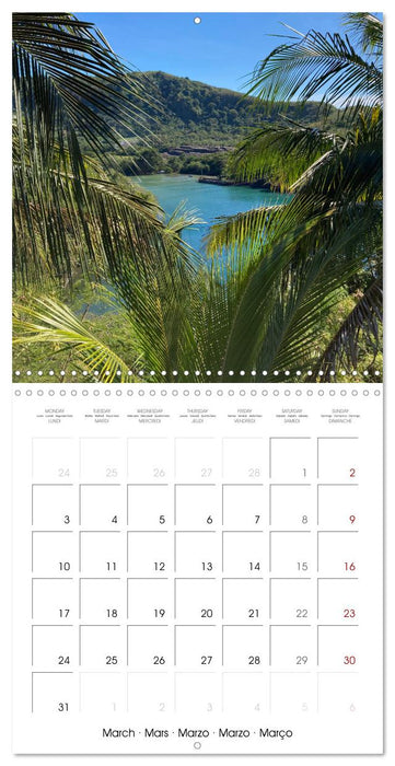 Colours of Grenada (CALVENDO Monthly Calendar 2025)