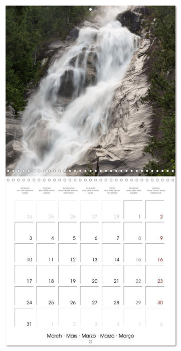 British Columbia - Canadian Coastline (CALVENDO Monthly Calendar 2025)