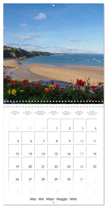 Coast of Pembrokeshire (CALVENDO Monthly Calendar 2025)