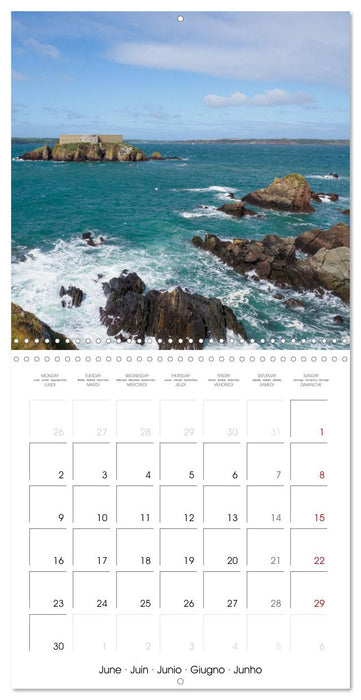 Coast of Pembrokeshire (CALVENDO Monthly Calendar 2025)