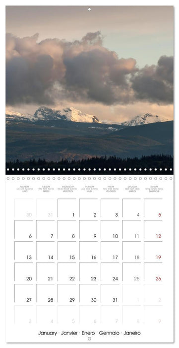 Vancouver Island - Mystical Nature (CALVENDO Monthly Calendar 2025)