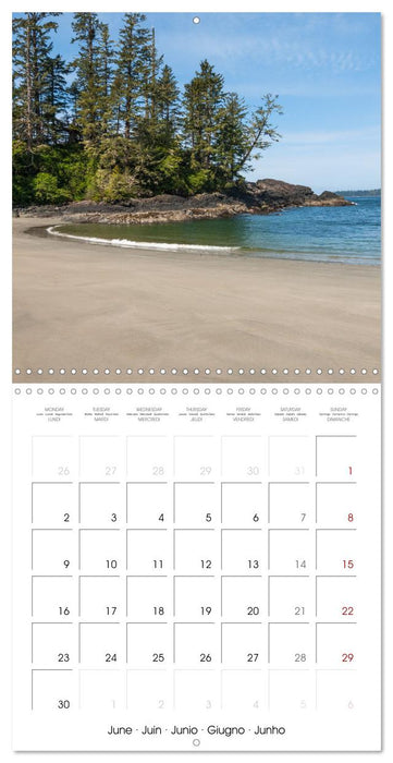 Vancouver Island - Mystical Nature (CALVENDO Monthly Calendar 2025)