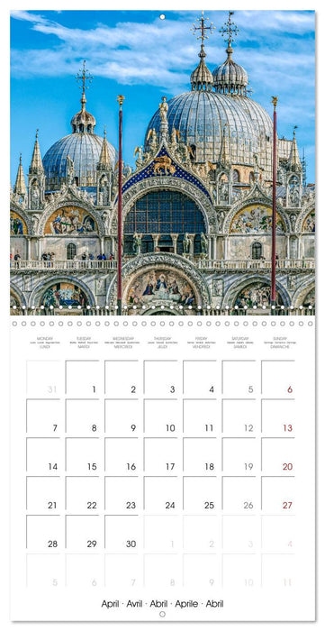 Venice - Magic of the Serinissima (CALVENDO Monthly Calendar 2025)