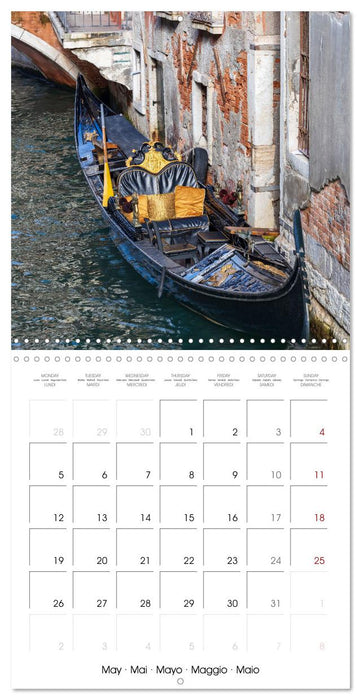 Venice - Magic of the Serinissima (CALVENDO Monthly Calendar 2025)