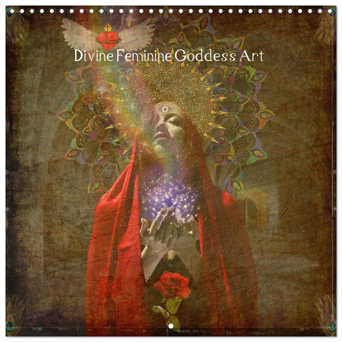 Divine Feminine Goddess Art (CALVENDO Monthly Calendar 2025)