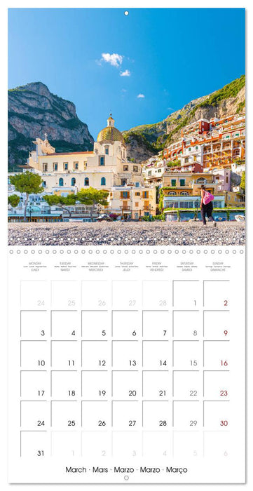 Amalfi Coast Landscapes (CALVENDO Monthly Calendar 2025)