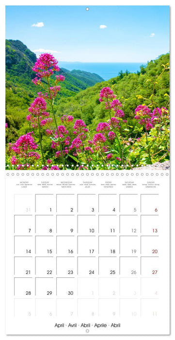 Amalfi Coast Landscapes (CALVENDO Monthly Calendar 2025)