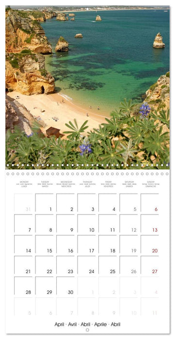 Portugal - Algarve (CALVENDO Monthly Calendar 2025)