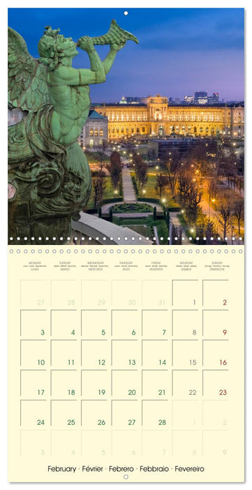 Beautiful Vienna (CALVENDO Monthly Calendar 2025)