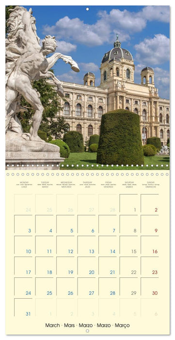 Beautiful Vienna (CALVENDO Monthly Calendar 2025)