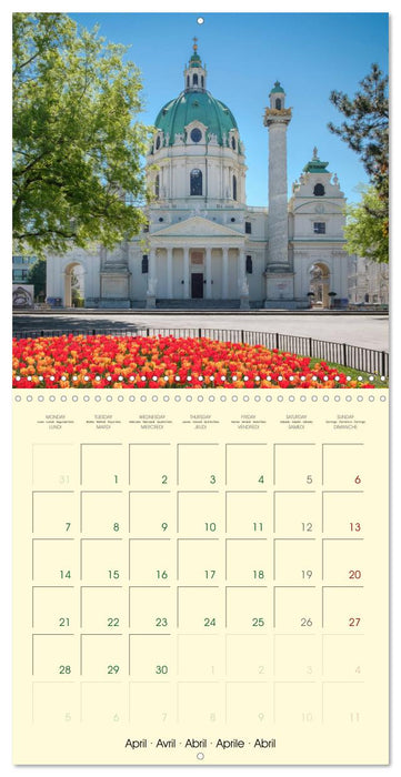 Beautiful Vienna (CALVENDO Monthly Calendar 2025)