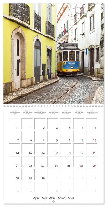 LISBON - IT'S MAGIC (CALVENDO Monthly Calendar 2025)