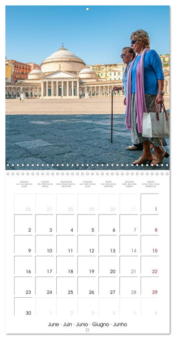 Naples - Lights And Colors (CALVENDO Monthly Calendar 2025)