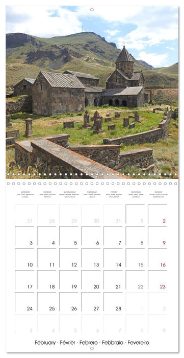 Surprises from Armenia (CALVENDO Monthly Calendar 2025)