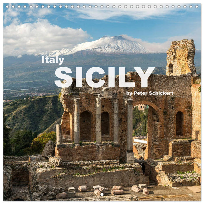 Italy - Sicily (CALVENDO Monthly Calendar 2025)