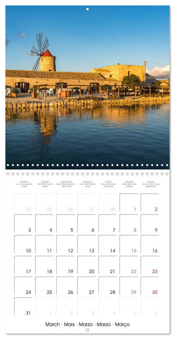 Italy - Sicily (CALVENDO Monthly Calendar 2025)