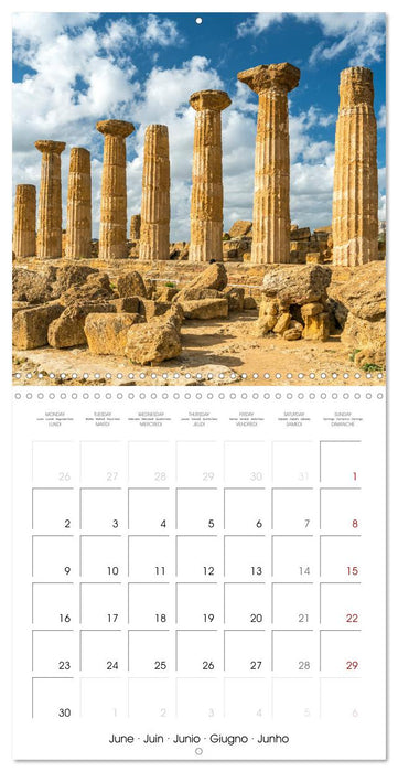 Italy - Sicily (CALVENDO Monthly Calendar 2025)