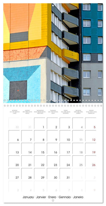 L'art de la rue (CALVENDO Calendrier mensuel 2025)