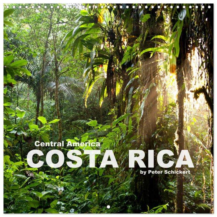 Central America - Costa Rica (CALVENDO Monthly Calendar 2025)