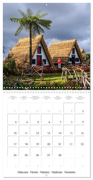 Portugal - Madeira (CALVENDO Monthly Calendar 2025)