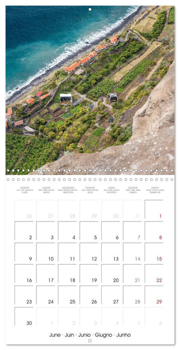 Portugal - Madeira (CALVENDO Monthly Calendar 2025)