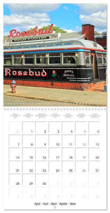 American Diners - they still exist (CALVENDO Monthly Calendar 2025)