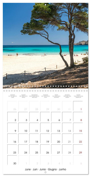 Balearic Islands - Mallorca (CALVENDO Monthly Calendar 2025)