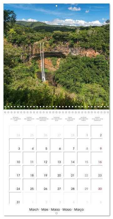 Mauritius and Rodrigues (CALVENDO Monthly Calendar 2025)