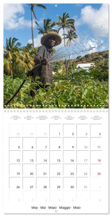 Mauritius and Rodrigues (CALVENDO Monthly Calendar 2025)