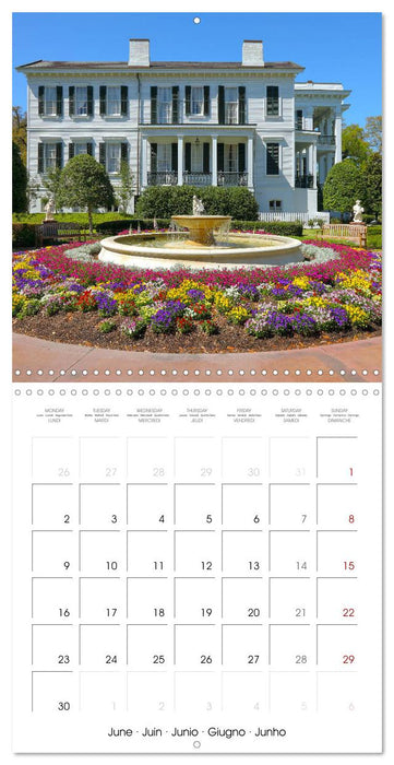 Grand Old South (CALVENDO Monthly Calendar 2025)